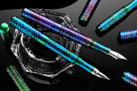 Schon DSGN Faceted Pocket Six Fountain Pen - Bismuth Crystal