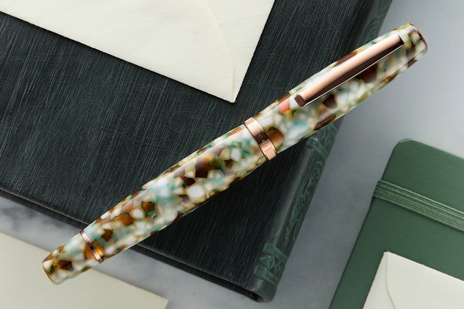 SCRIBO LA DOTTA Fountain Pen - Travertino (Limited Edition)