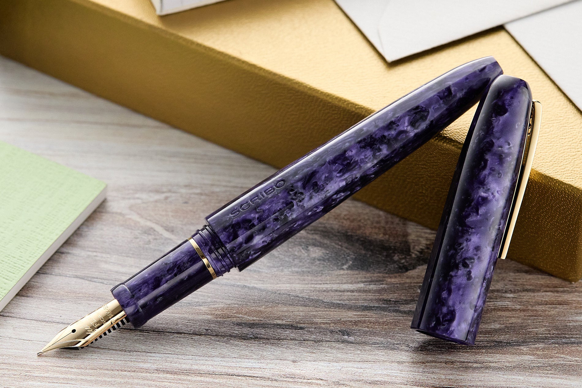 SCRIBO PIUMA Fountain Pen - Ametista (Limited Edition)