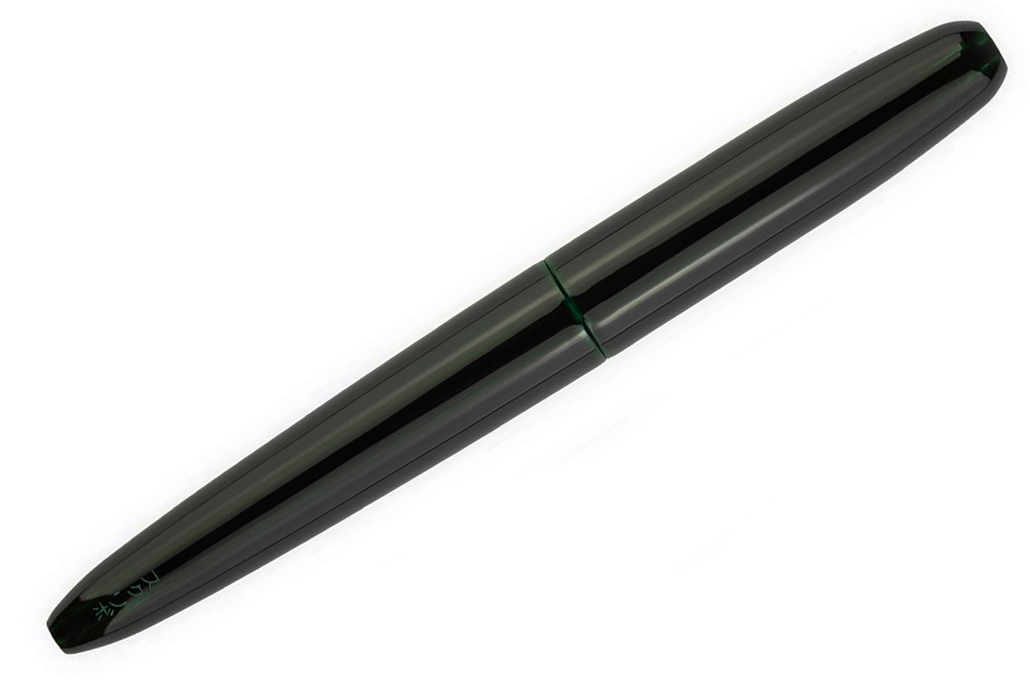 SCRIBO PIUMA Fountain Pen - Hane Kuro - Tamenuri Platinum (Limited Edition)