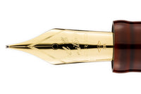 SCRIBO PIUMA Fountain Pen - Hane Tamenuri w/ Yellow Gold (Limited Edition)