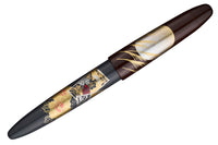 Sailor 1911 King of Pens Maki-e Fountain Pen - Hanafuda Tsukimi-de-ippai (Limited Edition)