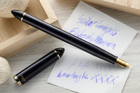 Sailor Compass Fude De Mannen Fountain Pen - Dark Blue, 40°