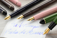 Sailor Compass Fude De Mannen Fountain Pen - Pearl Pink, 40°