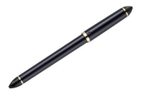 Sailor Compass Fude De Mannen Fountain Pen - Dark Blue, 40°