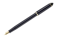 Sailor Compass Fude De Mannen Fountain Pen - Dark Blue, 40°