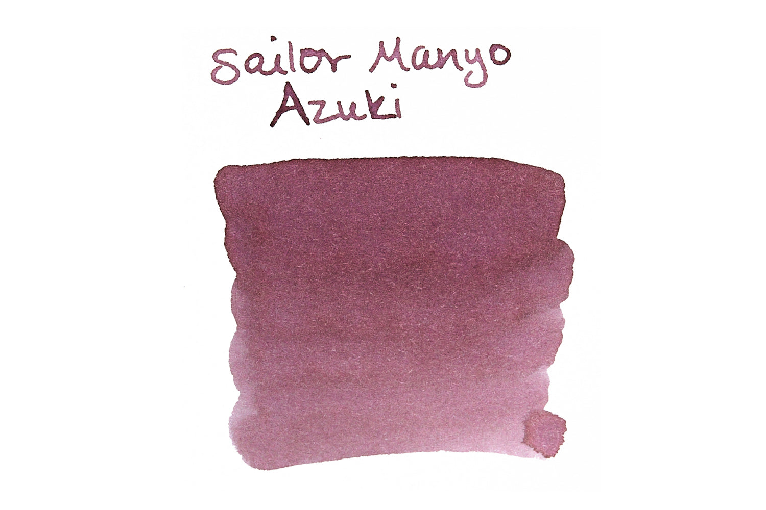 Sailor Manyo Azuki fountain pen ink