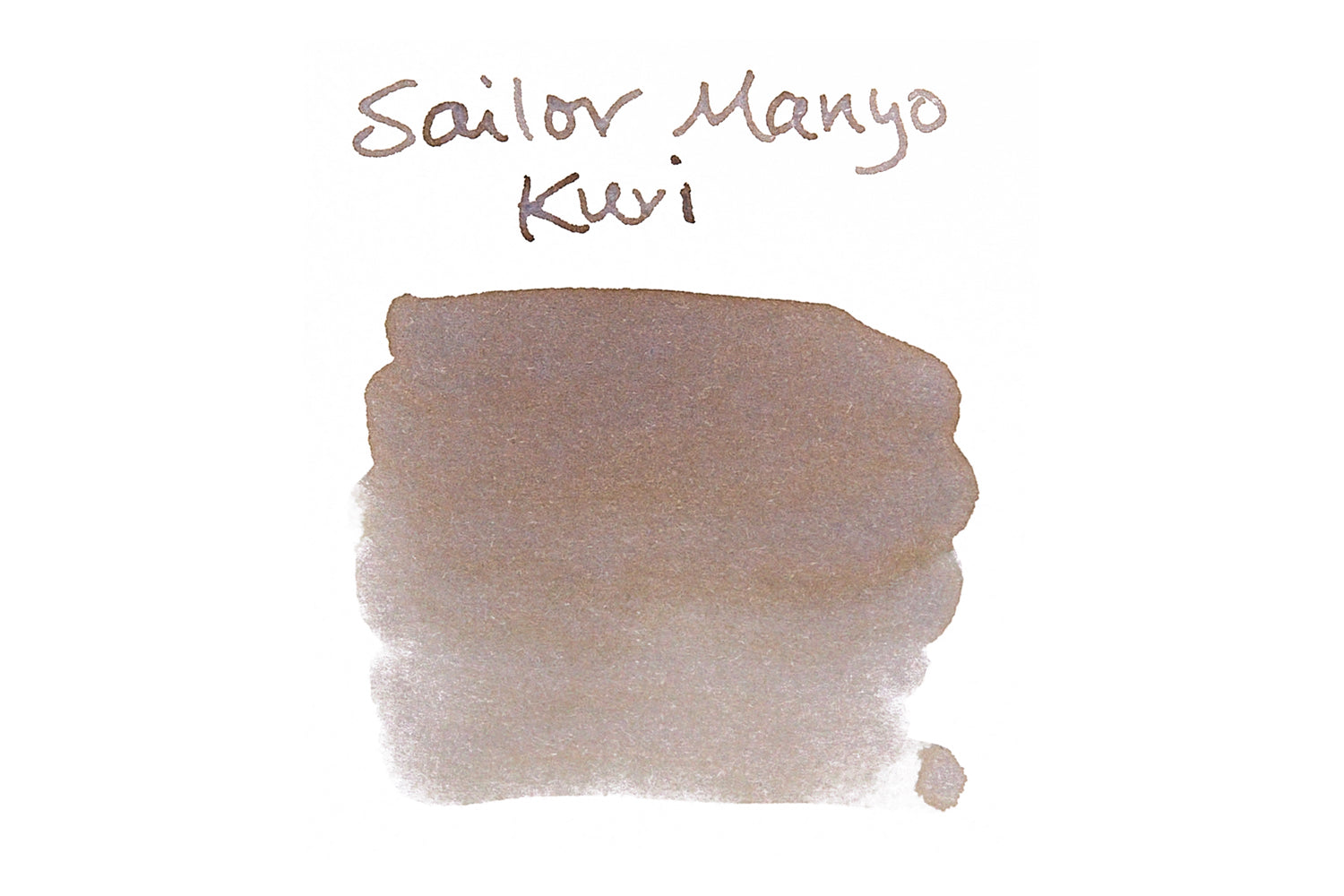 Sailor Manyo Kuri fountain pen ink