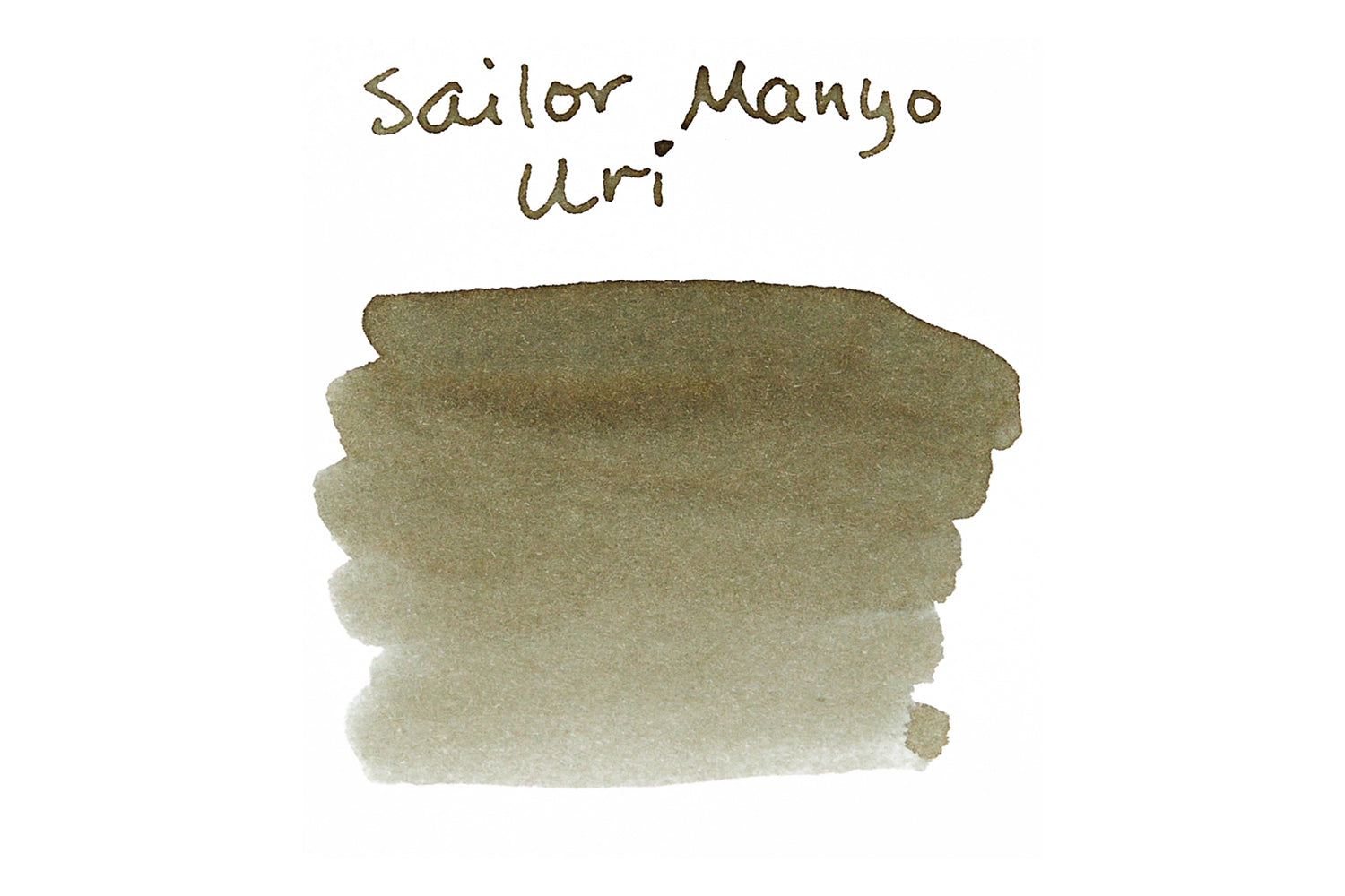 Sailor Manyo Uri fountain pen ink