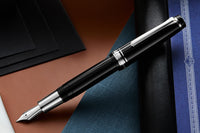 Sailor Pro Gear Fountain Pen - Ginza Silver Matte Grip (Limited Edition)