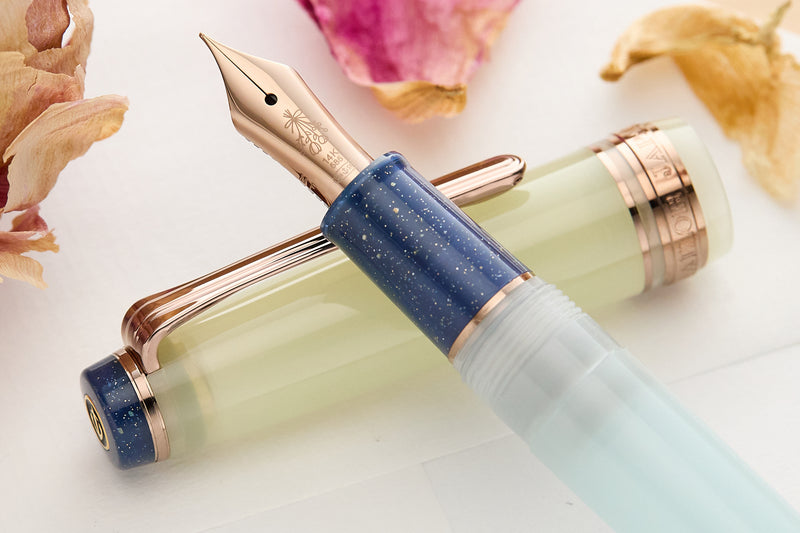 (Bottom Shelf) Sailor Pro Gear Slim Fountain Pen - Hydrangea