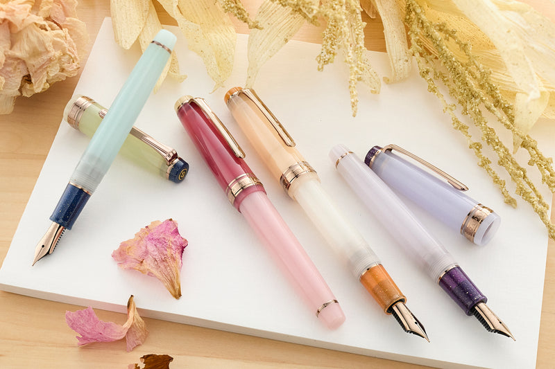 (Bottom Shelf) Sailor Pro Gear Slim Fountain Pen - Hydrangea