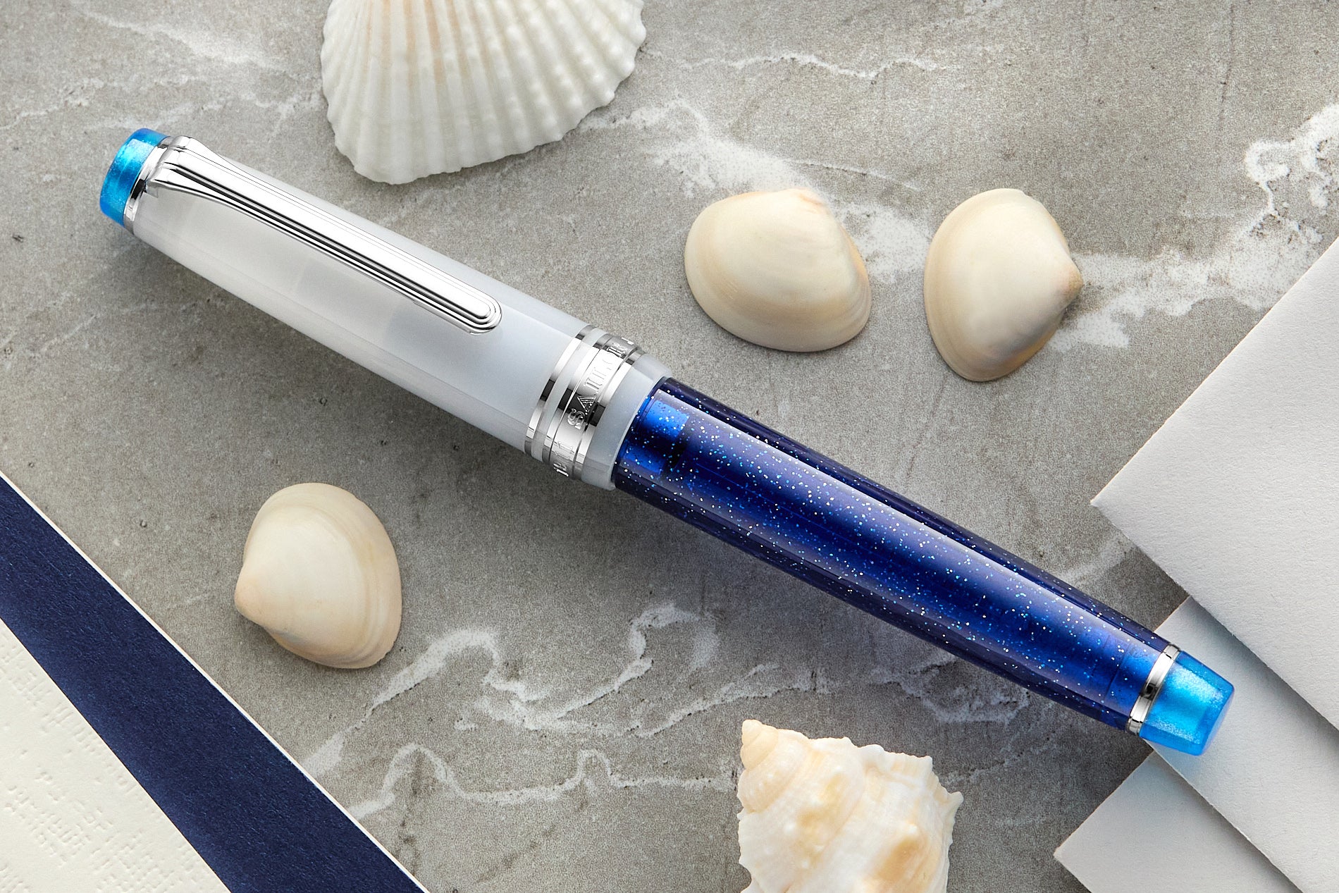 Sailor Pro Gear Slim Fountain Pen - Sunlight from the Ocean Floor