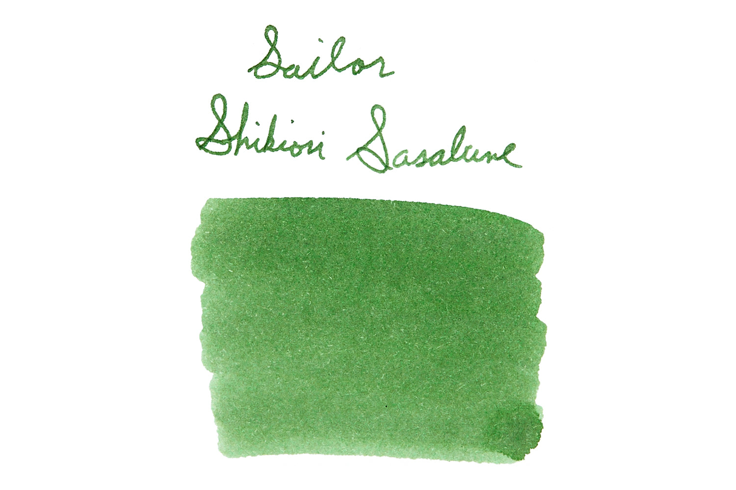 Sailor Shikiori Sasabune - Ink Sample