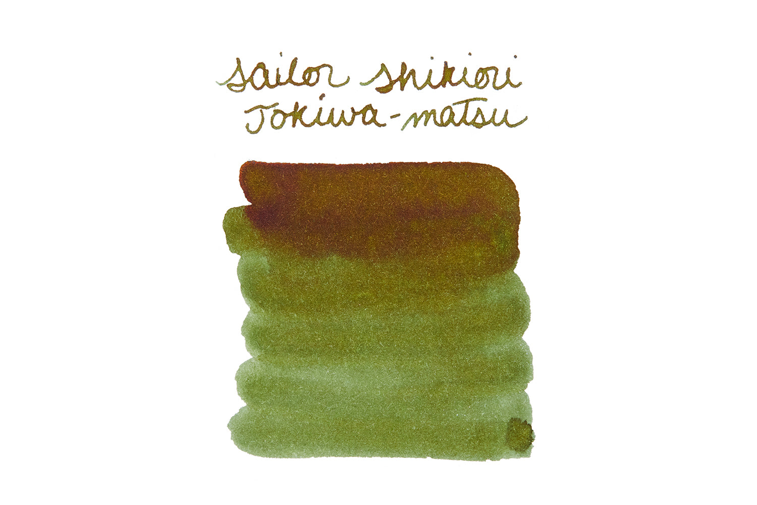 Sailor Shikiori Tokiwa-matsu fountain pen ink