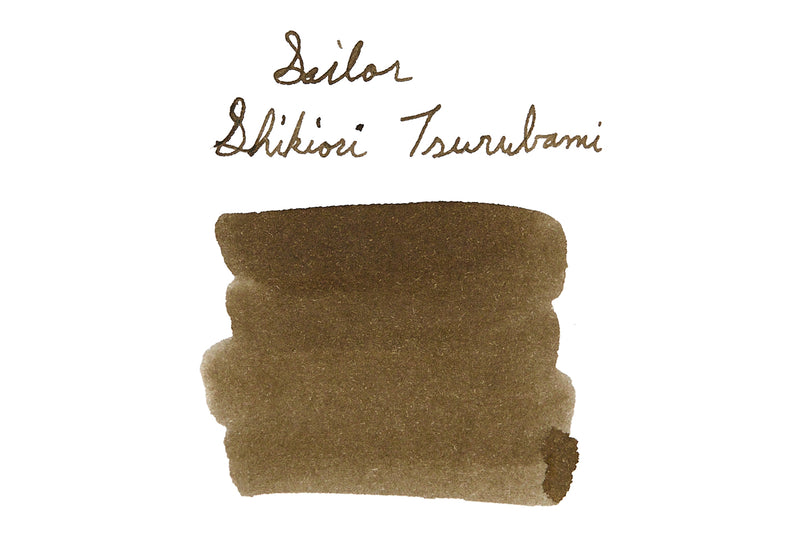 Sailor Shikiori Tsurubami - Ink Sample