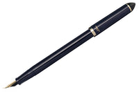 Sailor Compass Fude De Mannen Fountain Pen - Dark Blue, 40°