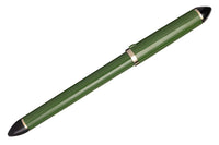 Sailor Compass Fude De Mannen Fountain Pen - Dark Green, 55°