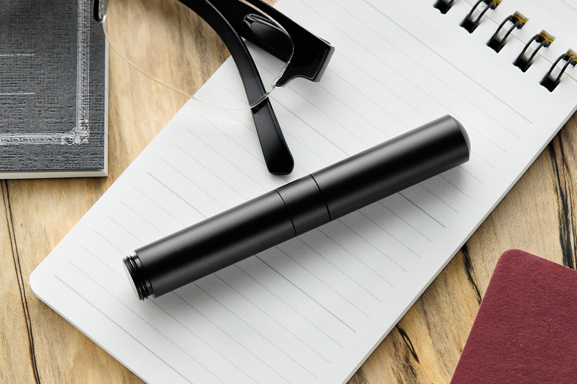 Schon DSGN Pocket Six Fountain Pen - Satin Black