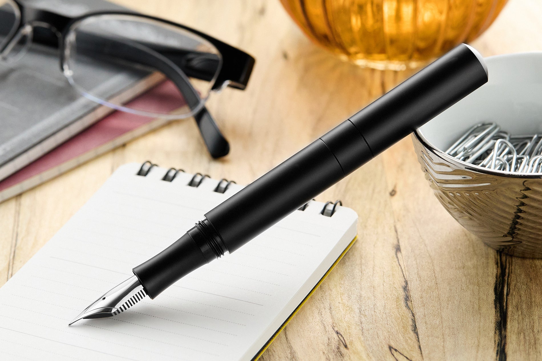 Schon DSGN Pocket Six Fountain Pen - Satin Black