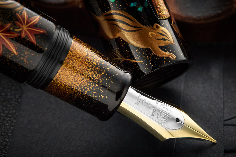 TACCIA Empress Maki-e Fountain Pen - Chipmunk (Limited Edition)