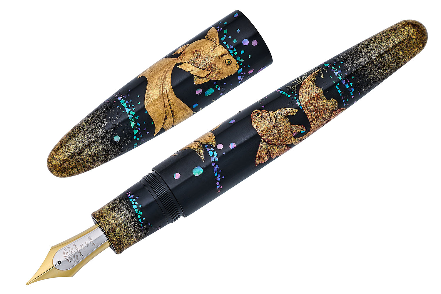 TACCIA Empress Maki-e Fountain Pen - Goldfish Suaka (Limited Edition)