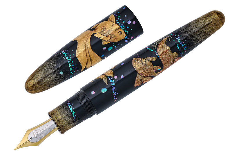 TACCIA Empress Maki-e Fountain Pen - Goldfish Suaka (Limited Edition)
