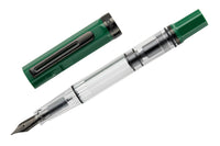 TWSBI ECO Fountain Pen - Irish Green w/ Onyx