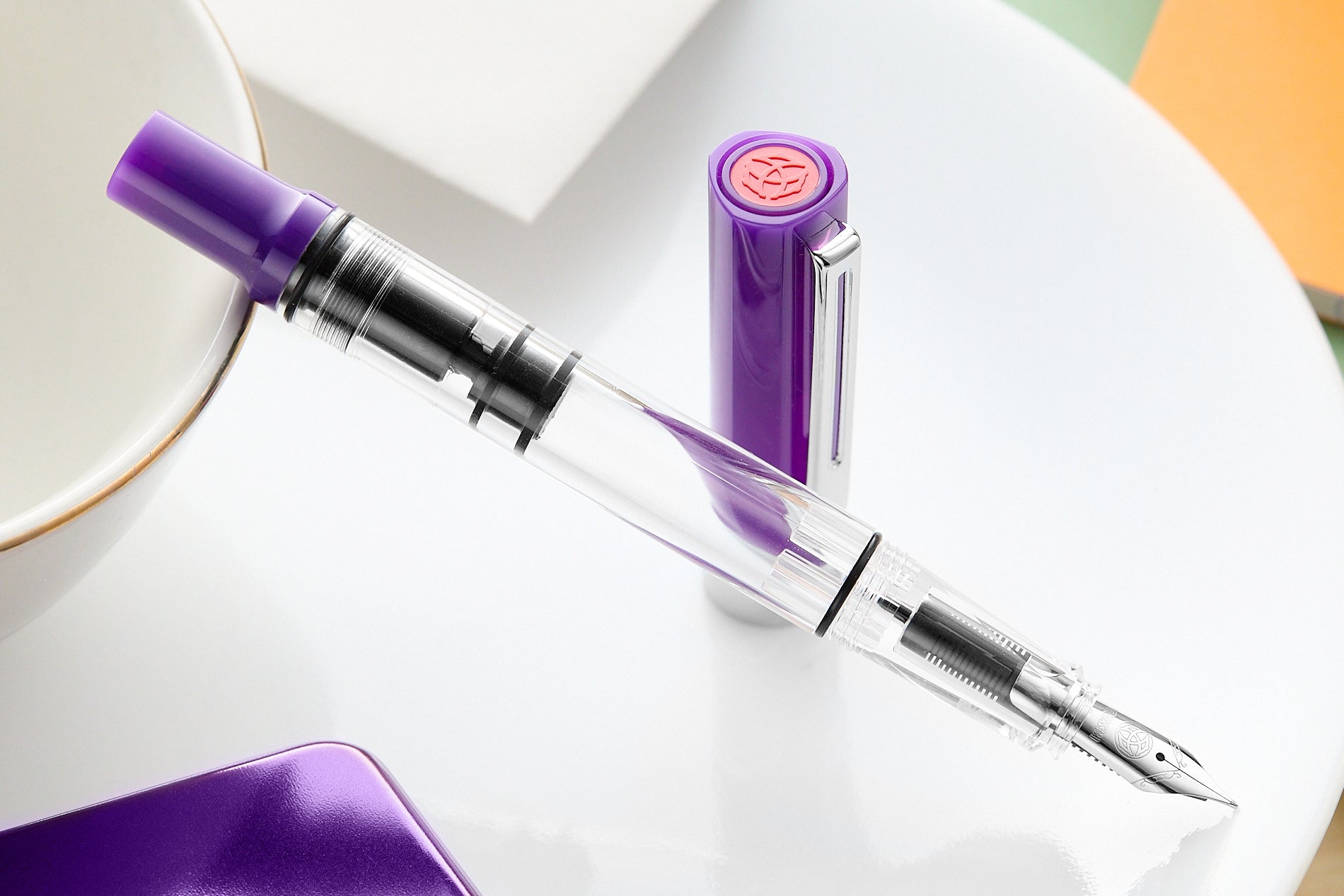 TWSBI ECO-T Fountain Pen - Eggplant Purple