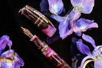 Visconti Homo Sapiens Fountain Pen - Iris Garden (Limited Edition)