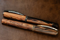 Visconti Medici Fountain Pen - Briarwood / Ruthenium