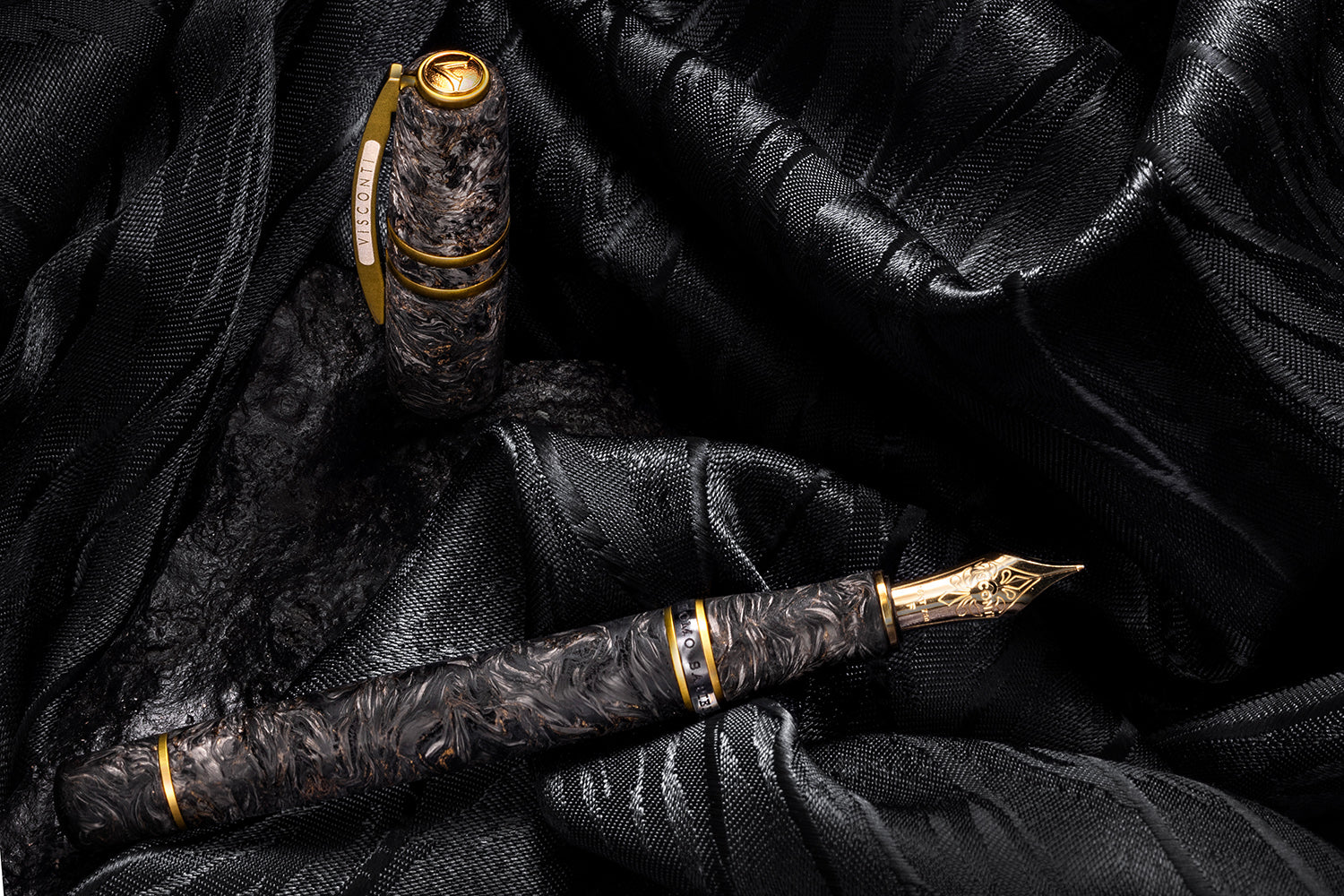 Visconti Homo Sapiens Carbon Moiré Fountain Pen (Limited Edition)