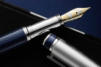 Waldmann Grandeur Fountain Pen - Ocean Blue