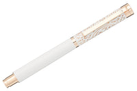 Waldmann Xetra Vienna Fountain Pen - White/Rose Gold