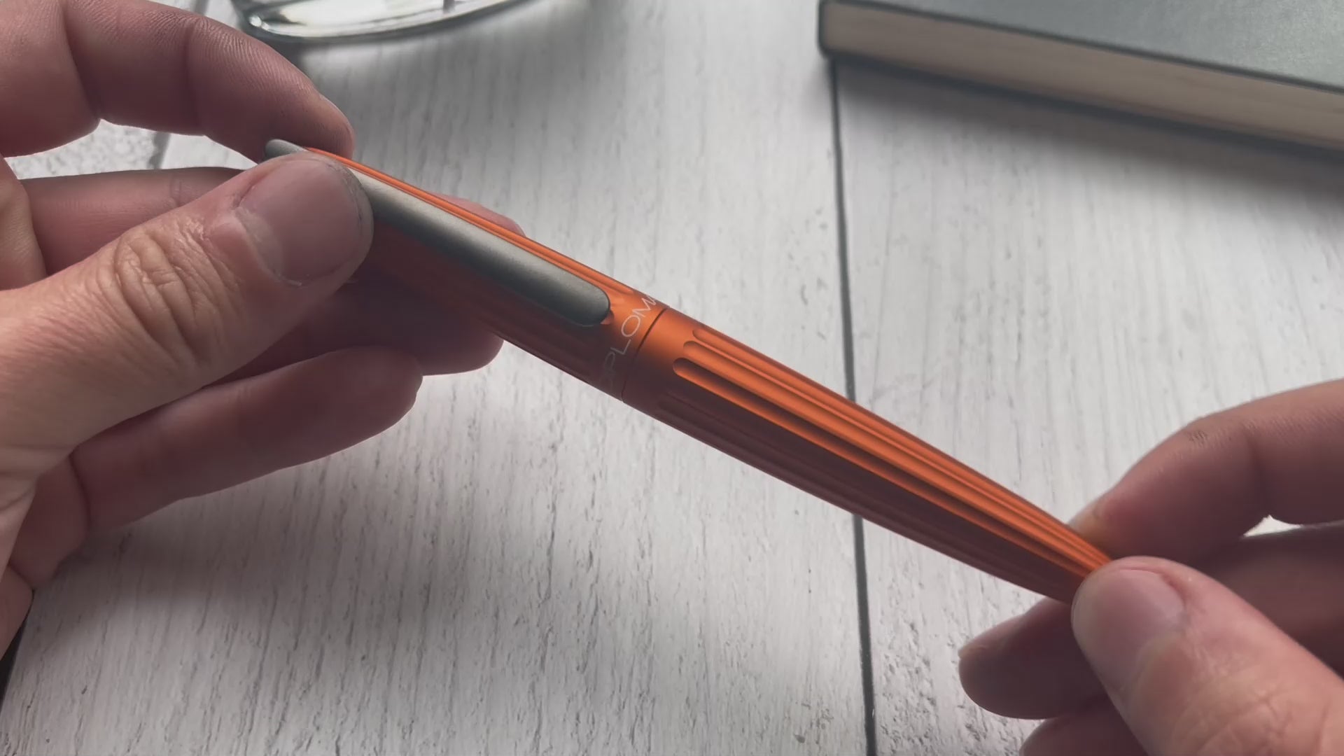 Diplomat Aero Fountain Pen - Orange