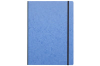 Clairefontaine Basic Clothbound A4 Notebook - Blue, Lined