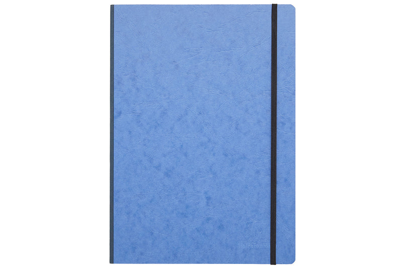 Clairefontaine Basic Clothbound A4 Notebook - Blue, Lined