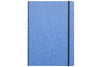 Clairefontaine Basic Clothbound A4 Notebook - Blue, Lined