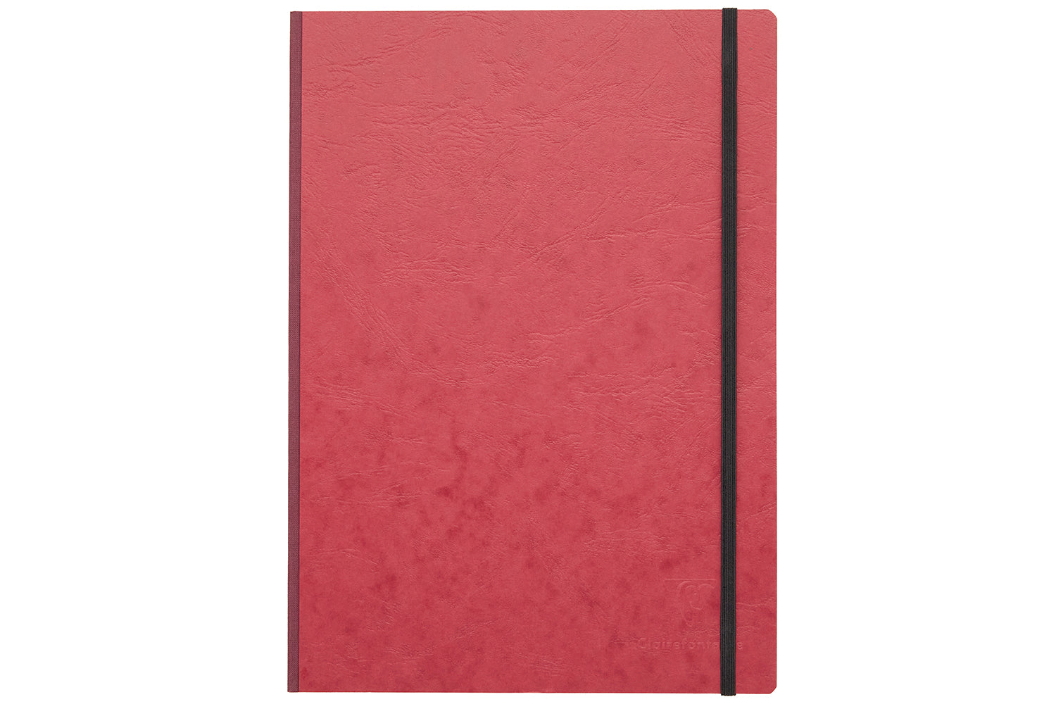 Clairefontaine Basic Clothbound A4 Notebook - Red, Lined