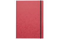 Clairefontaine Basic Clothbound A4 Notebook - Red, Lined