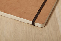 Clairefontaine Basic My Essential A5 Notebook - Tan, Dot Grid