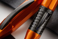 Conklin 125th Anniversary Nozac Classic Fountain Pen - Orange/Black (Limited Edition)