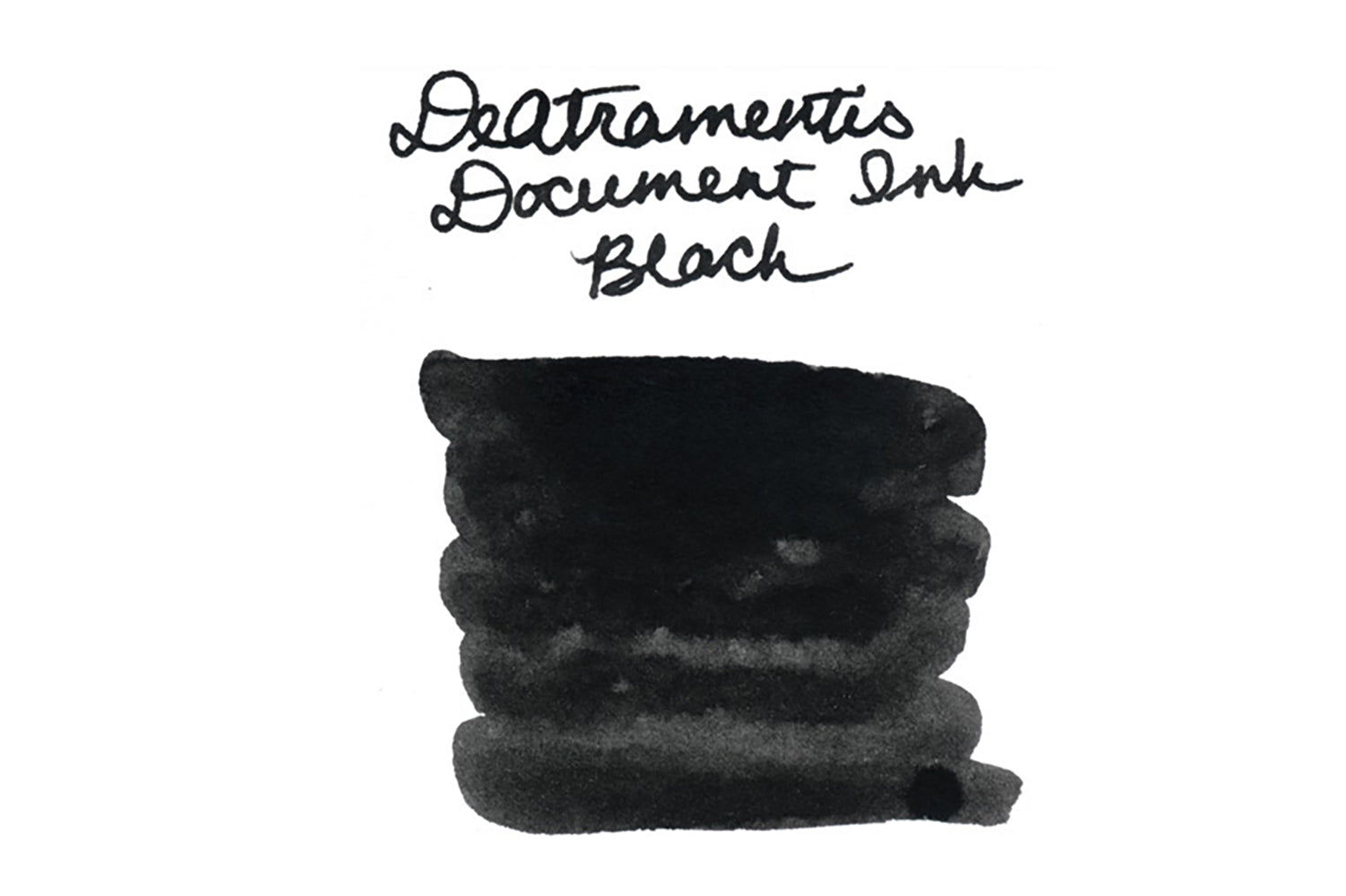 De Atramentis Document Ink Black fountain pen ink