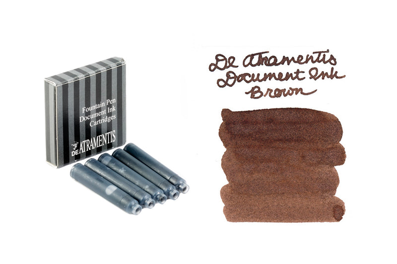 De Atramentis Document Ink Brown - Ink Cartridges