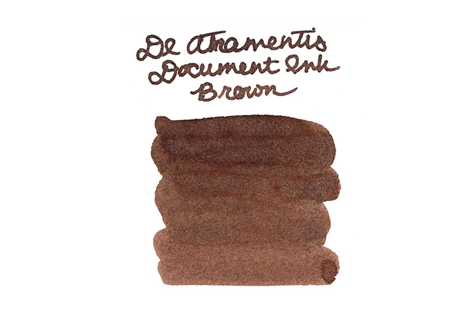 De Atramentis Document Ink Brown fountain pen ink