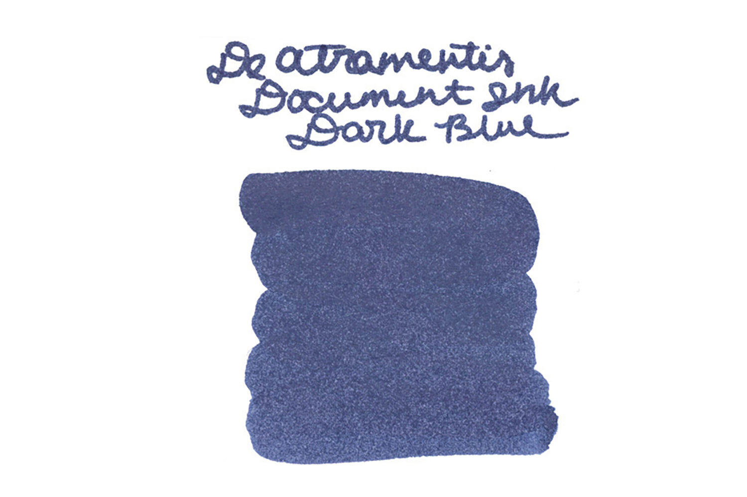 De Atramentis Document Ink Dark Blue fountain pen ink