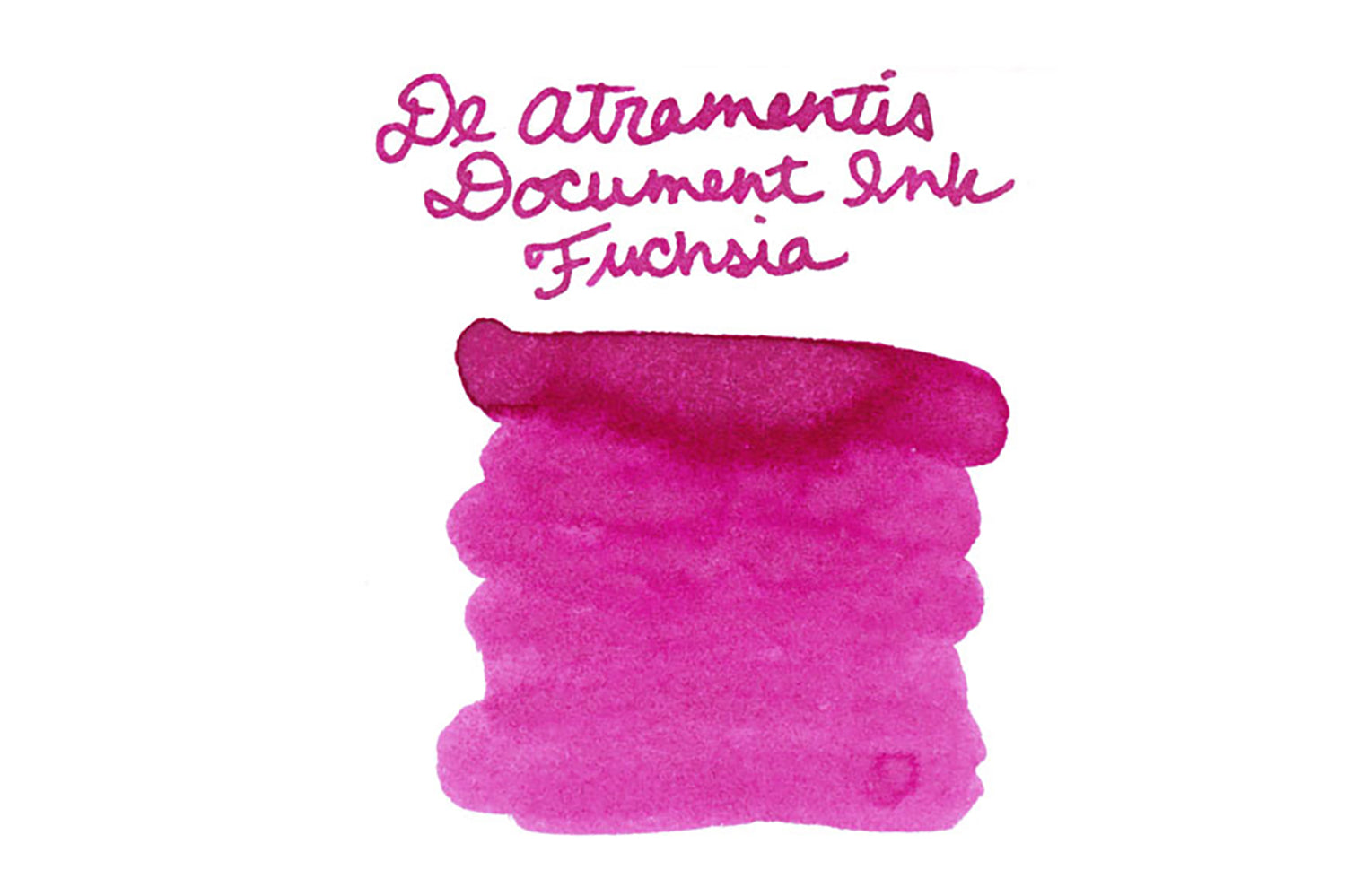 De Atramentis Document Ink Fuchsia fountain pen ink