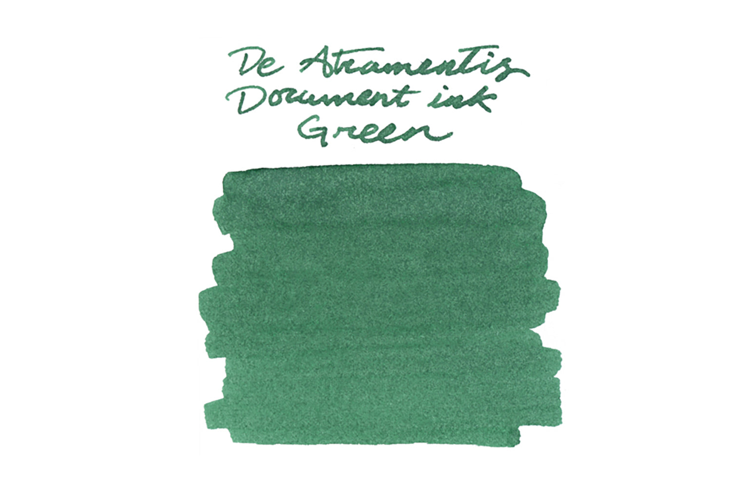 De Atramentis Document Ink Green fountain pen ink