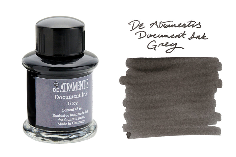 De Atramentis Document Ink Grey - 45ml Bottled Ink