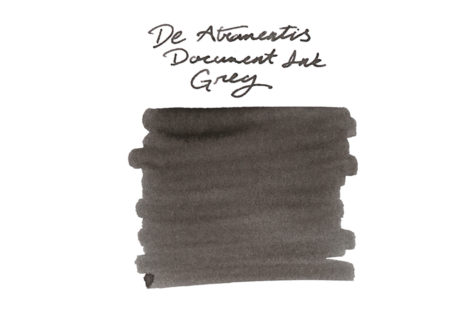 De Atramentis Document Ink Grey fountain pen ink